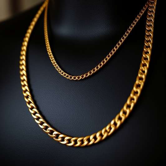 10 K Gold Figaro Chain 2.5mm