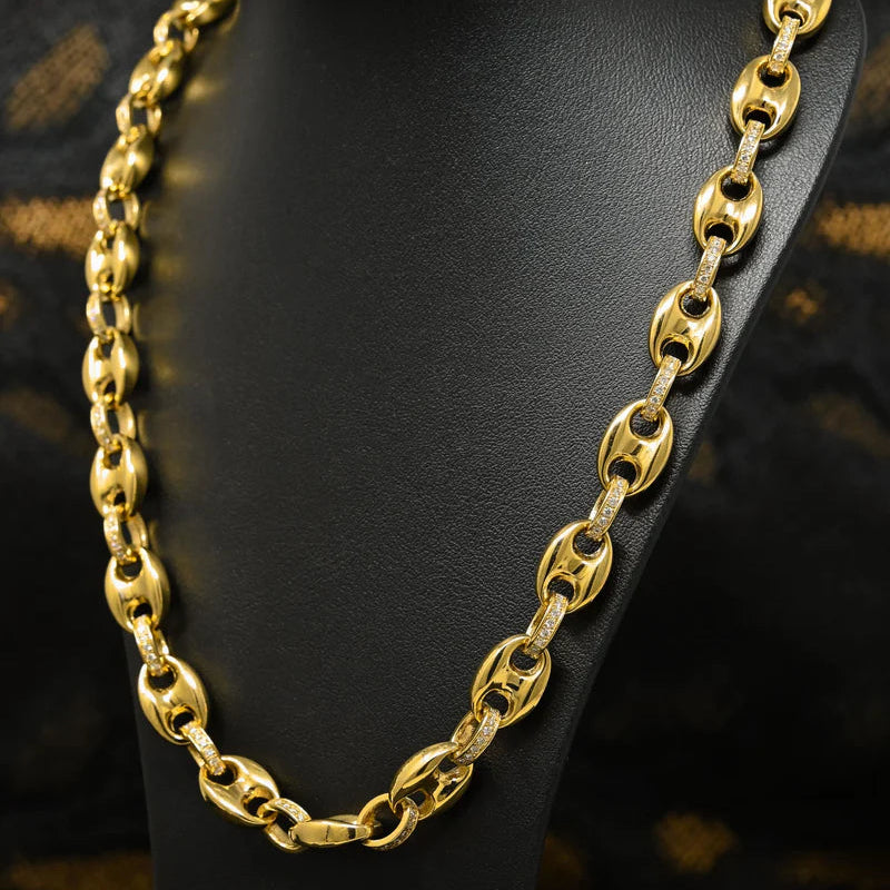 10 K Gold Gucci Link 10"