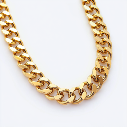 10 K Gold Cuban Link Chain 2.5mm