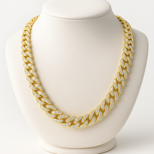 Cuban Blaze Diamond Chain