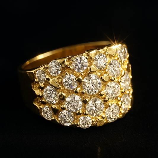 Diamond Nugget Ring